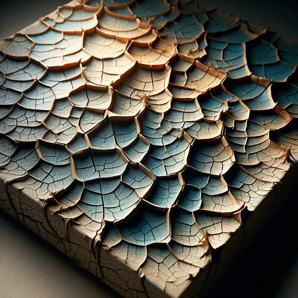 Hvorfor krakelerer min akrylmaling på lærredet?