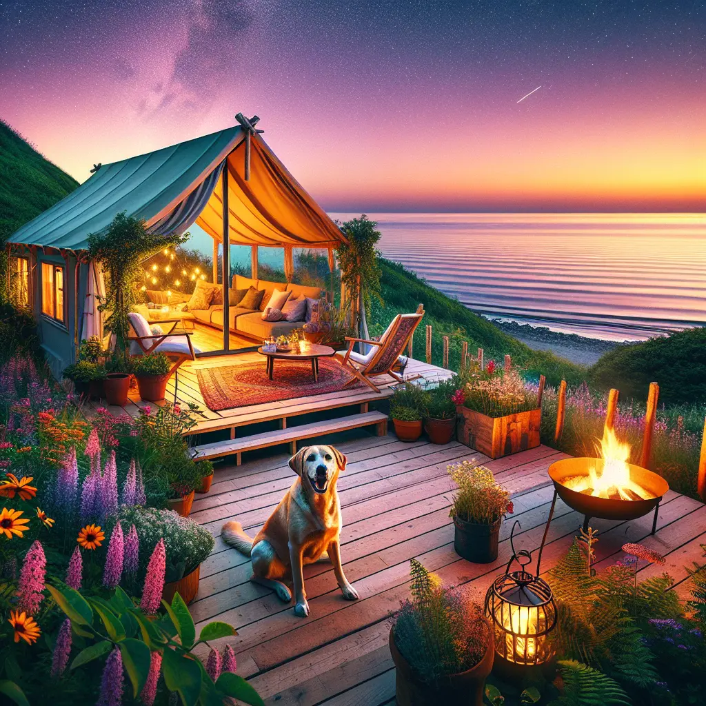 Må man tage hund med på glampingpladser i Jylland?