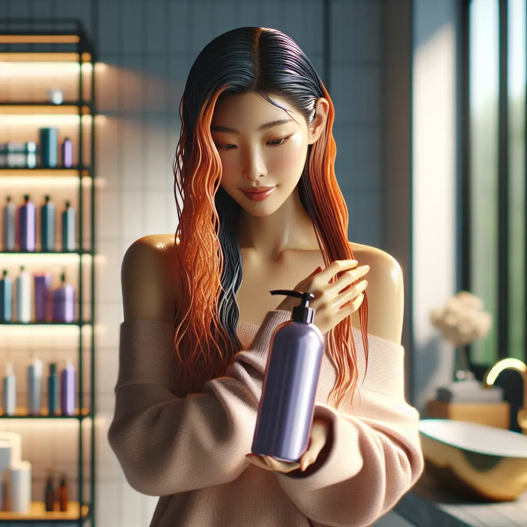 Sådan toner du det orange skær i bleget hår derhjemme